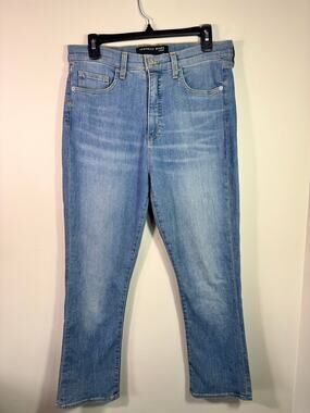 Veronica Beard Carly Kick Flare High Rise Medium Wash Jeans Size 31